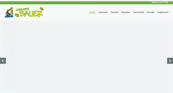 Desktop Screenshot of gaertnerei-bauer.de